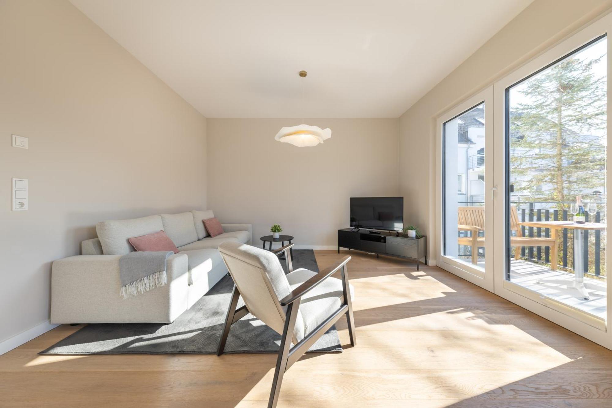 Ferienwohnung Strom Acht - Modern Frisch Inkl Stellplatz, Balkon - 200M Zum Alten Strom Rostock Kültér fotó